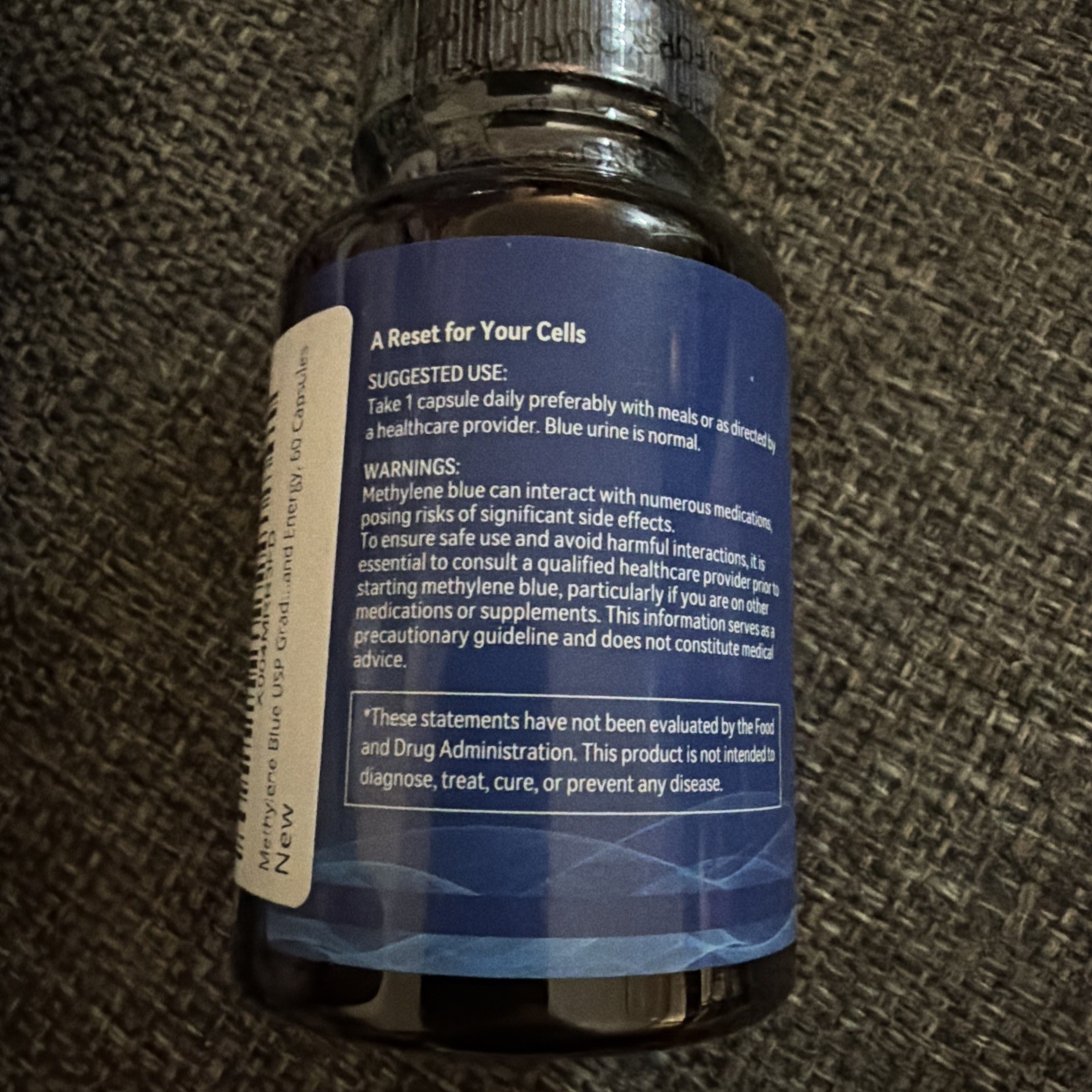 Blue Brain Supplement 60 Capsules Exp 4/16/2027 – New/Sealed