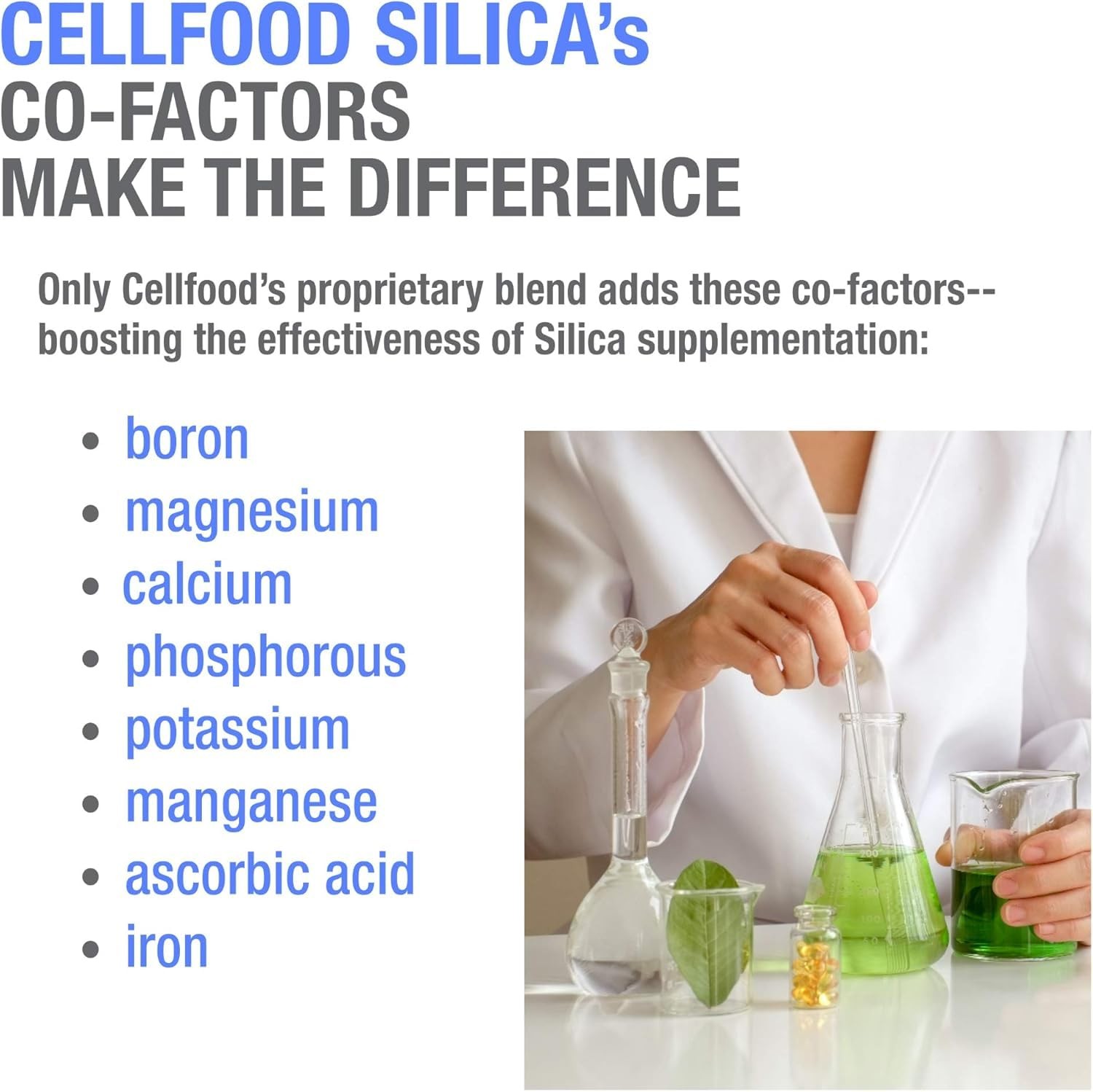 Cellfood Essential Silica AntiAging Formula, 4 fl oz, 2 Pack Supports Health…