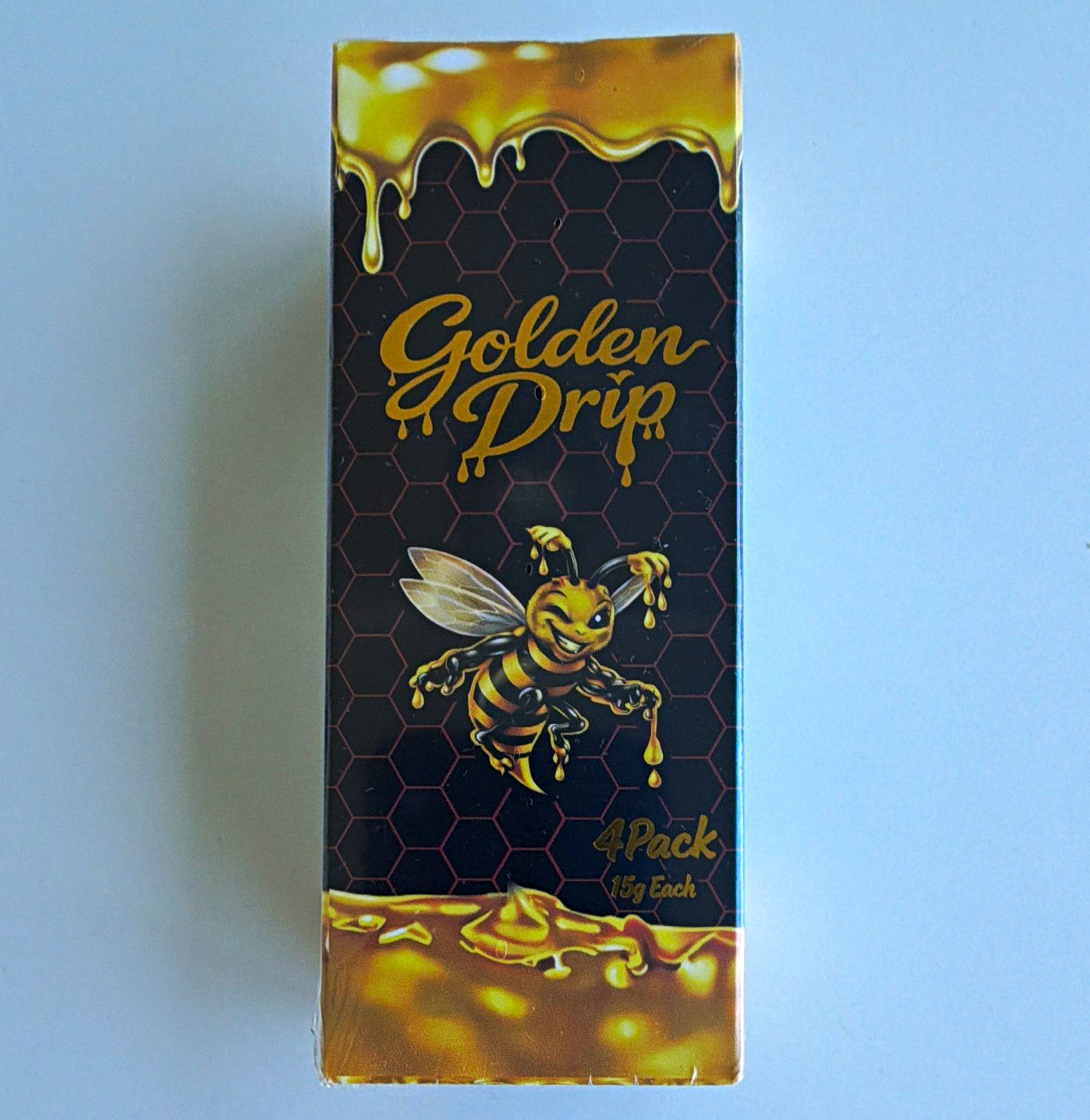 Golden Drip Honey Flavor Vitamin Sachets 4 Pack 15g w/ Ginseng Before Meal