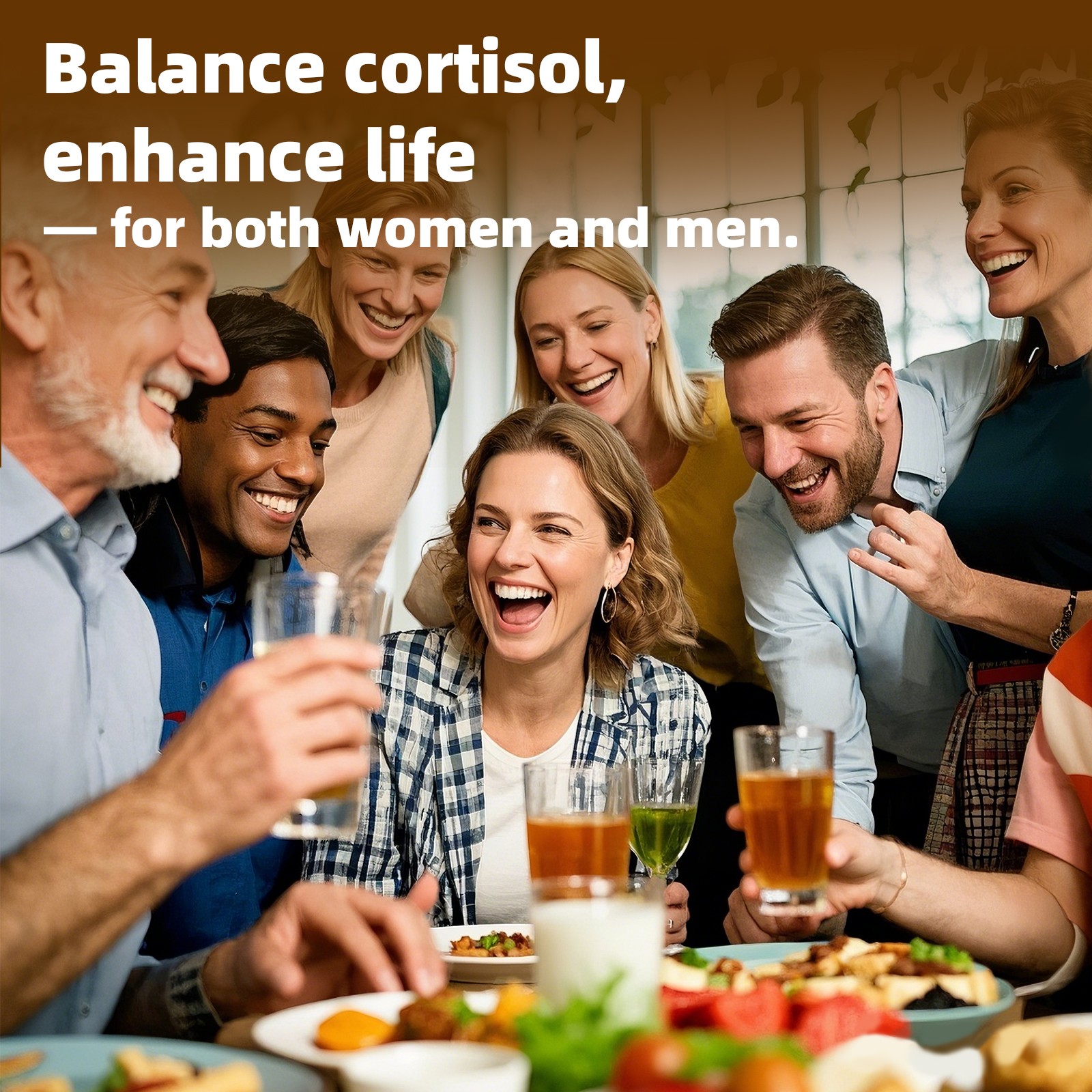 Cortisol Supplements for Women & Men Cortisol Manager Reducer Focus Energy