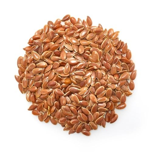 Elan Organic Flax Seed, 9 oz, Whole Seeds, Raw Non-GMO, Vegan, 9 oz