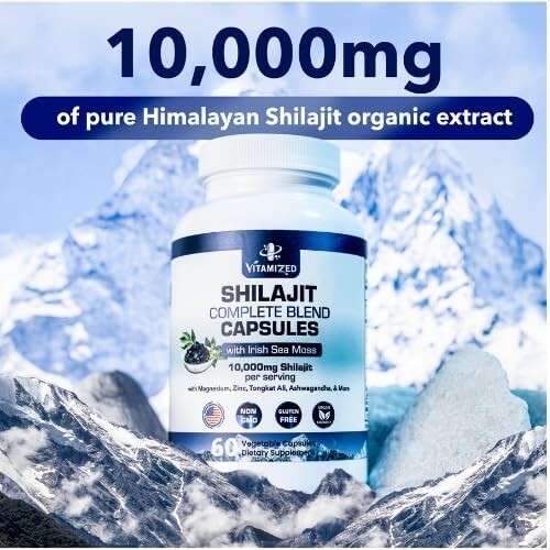 Pure Himalayan Shilajit – Boost Stamina, Athleticism Support Metabolism & Energy