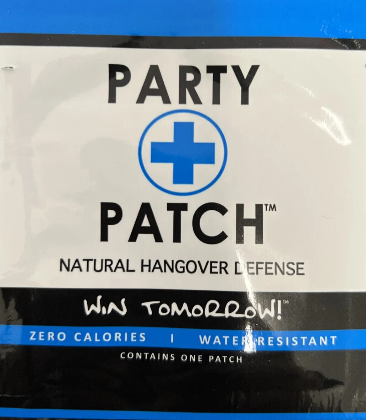 Party Patch Natural Hangover Cure Pack 8 Patches Zero Calories SHIP USA ONLY