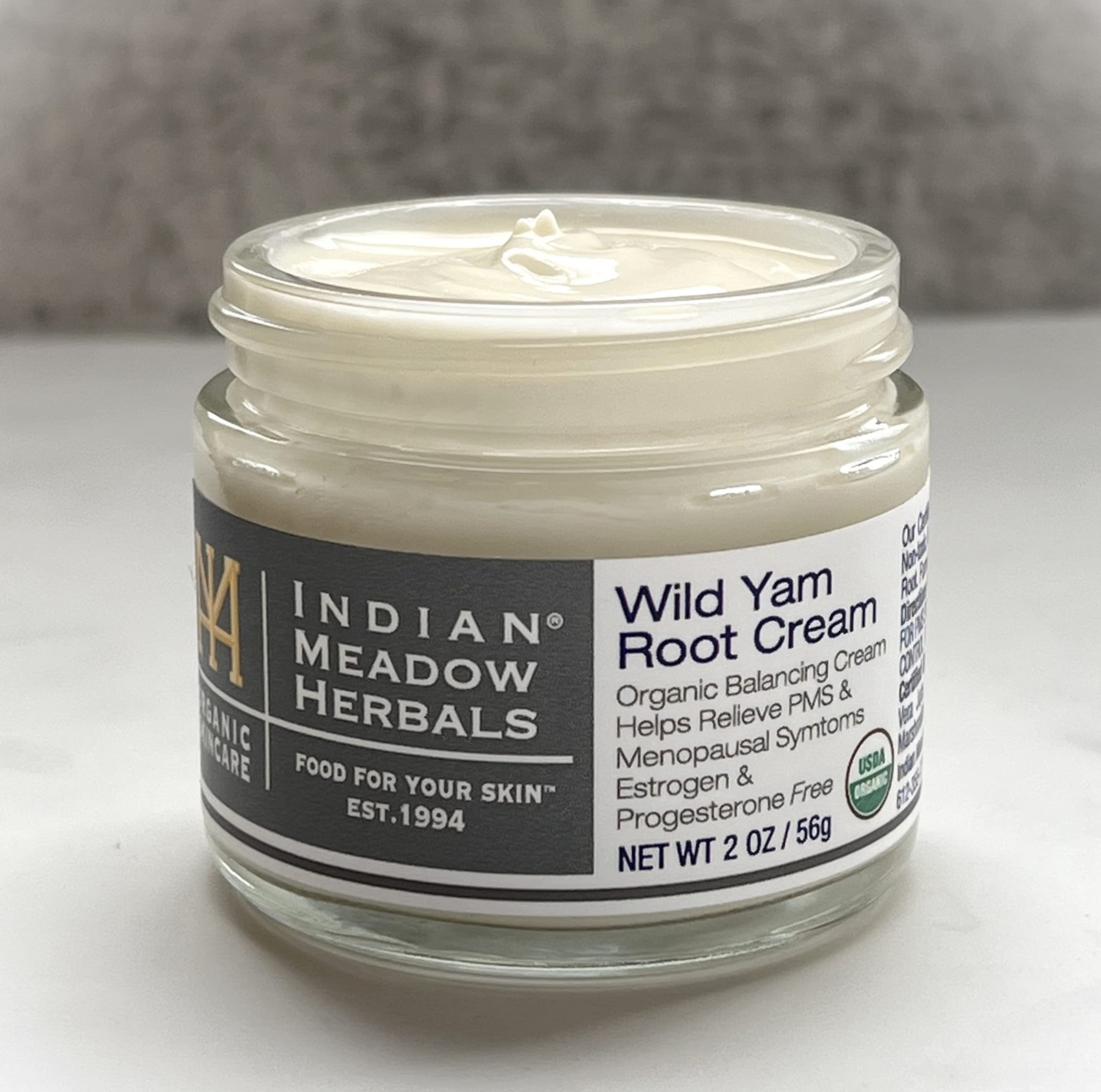 Wild Yam Root Cream (2oz) – USDA Certified Organic Balancing Cream for PMS & …
