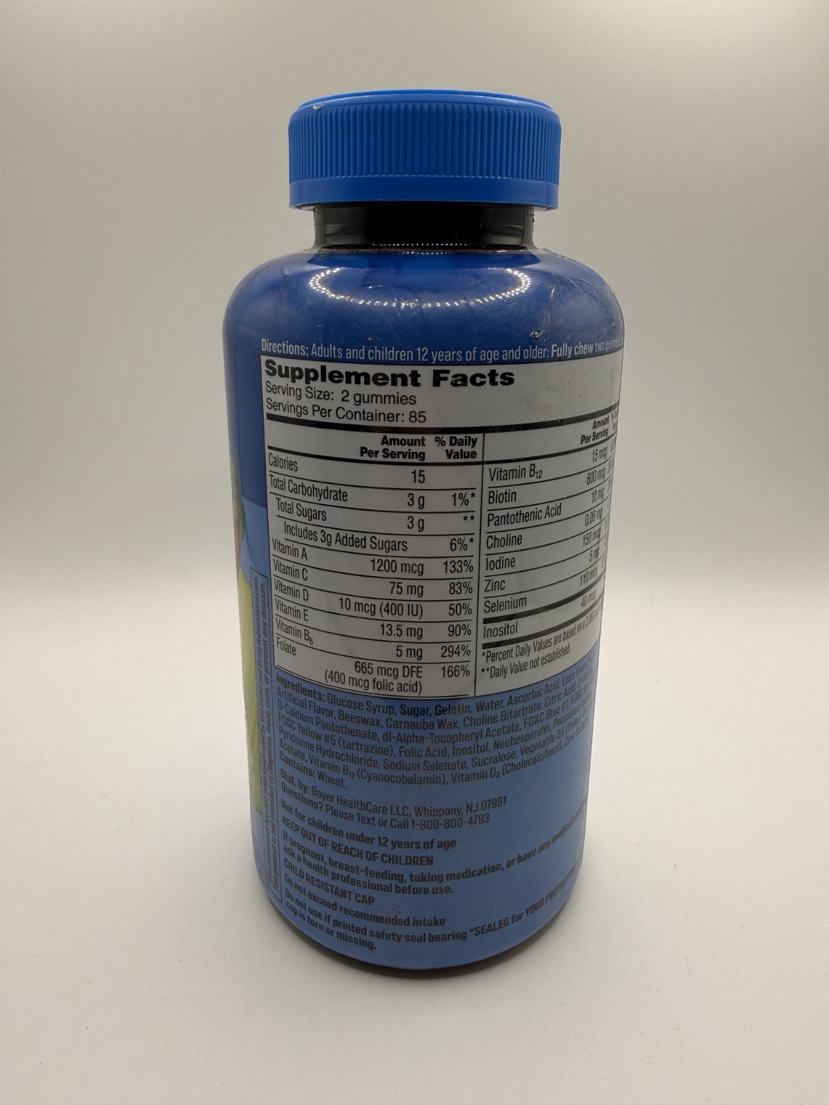 One A Day Men’s Multi Gummy Multivitamin 170 Gummies 2Serving – Brand New Sealed