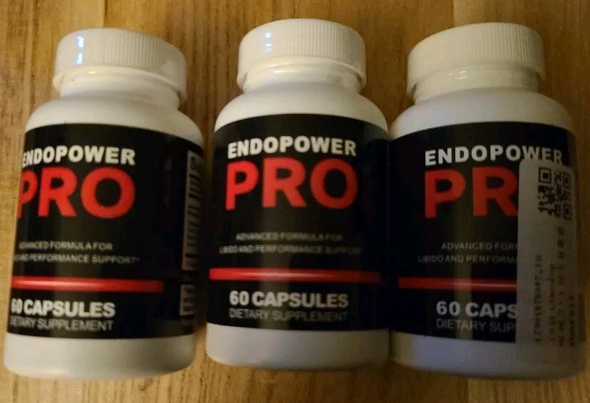 ✅3 Lot Endopower Pro Advanced Formula for Male Performance 180 Capsules BB 08/26