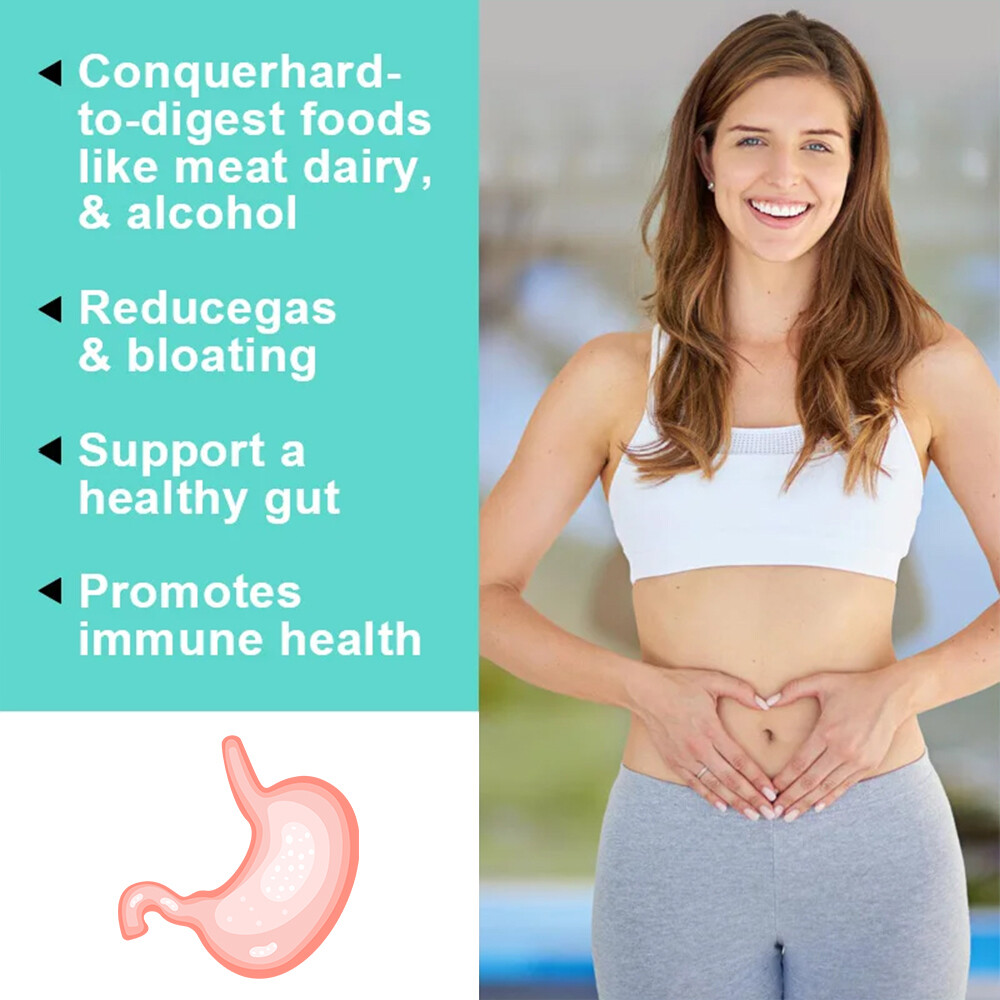 Digestive Enzymes Improve Digestion Improve Overall Well Being 120 Capsule
