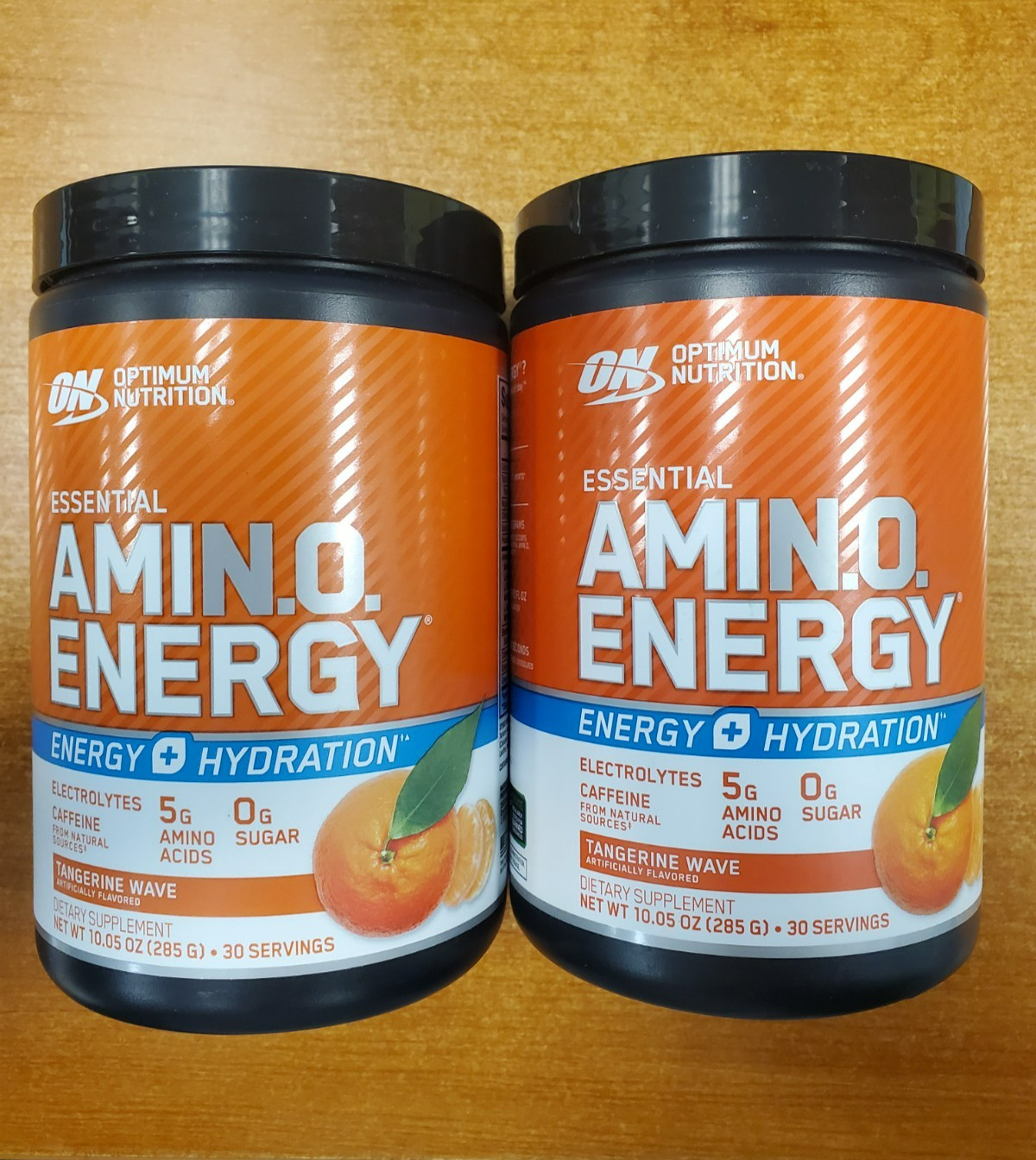 2 Pack: ON Amino Energy Hydration Tangerine 10.05 oz ea Exp (10/31/26) 0539-R3P3
