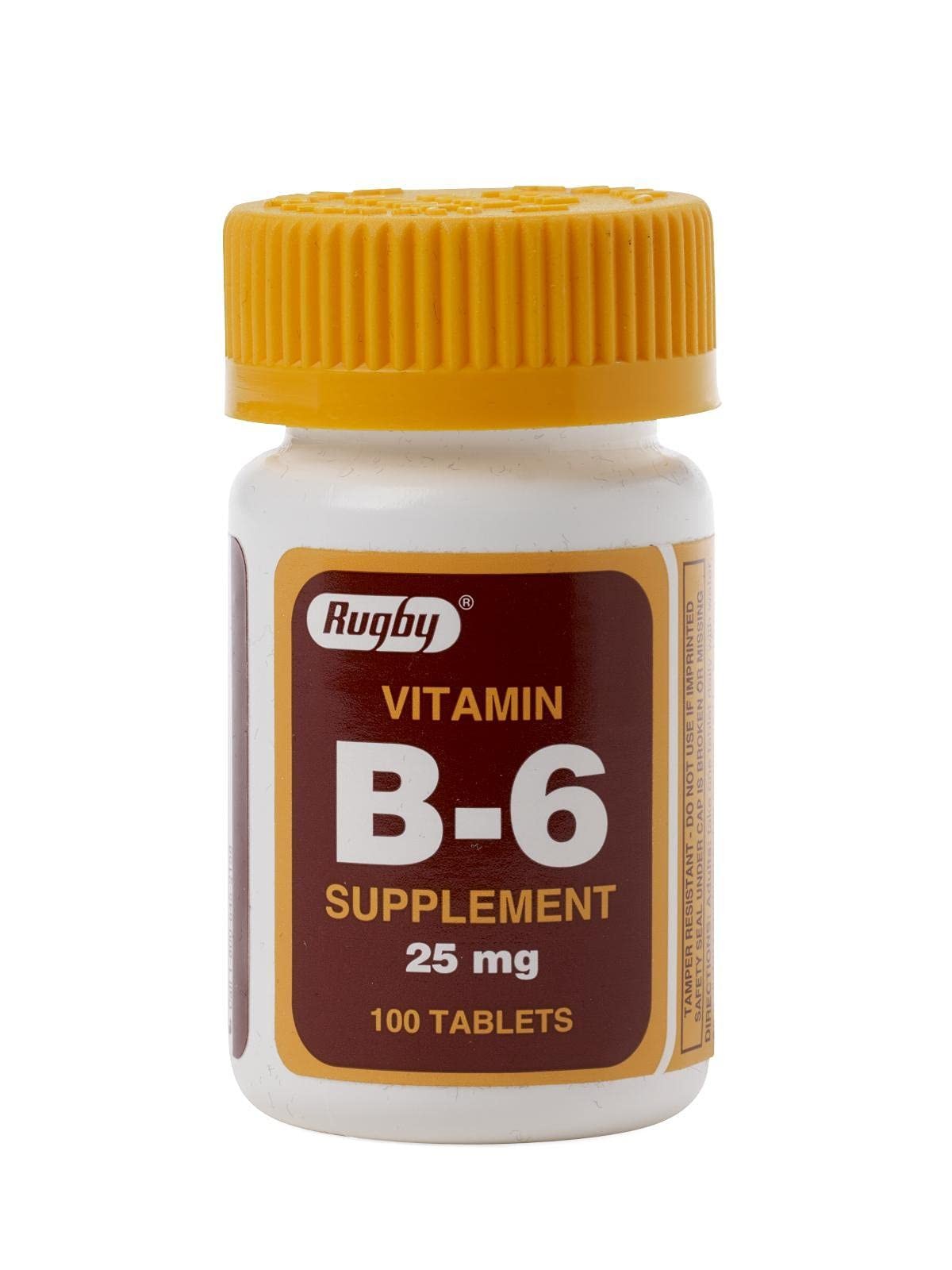 Watson Vitamin B6 25 mg 100 Count Health and Beauty Dietary Supplement
