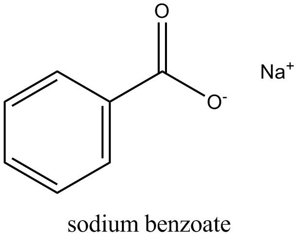 Sodium Benzoate, Food grade, 1.0 Lb, food preservative, in metalized pouch