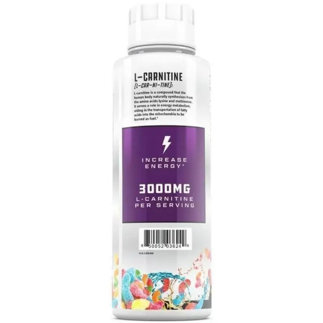Cutler Nutrition Liquid L-Carnitine 3000mg Energy Boost Workout Recovery
