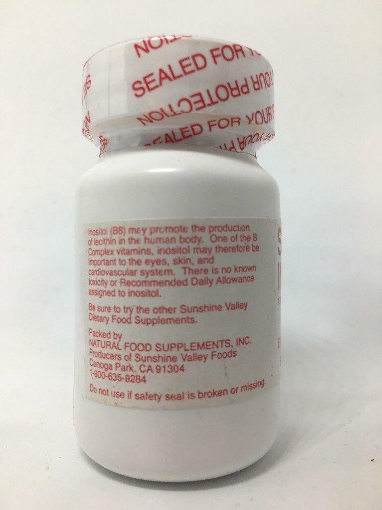 Vitamin B8 Super Inositol 💯% Powder Form 1 OZ 28.34grams🌞Sunshine Valley