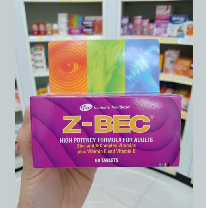 6 Bottles Z-BEC Multivitamins High Potency Formula For Adults 6X60 Tablets