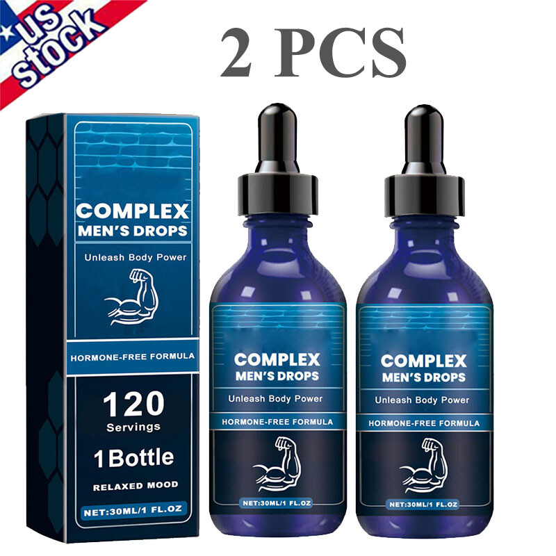 USA Complex Men’s Drops Secret Drops for powerful Men,Male Supplement Drops 30ML