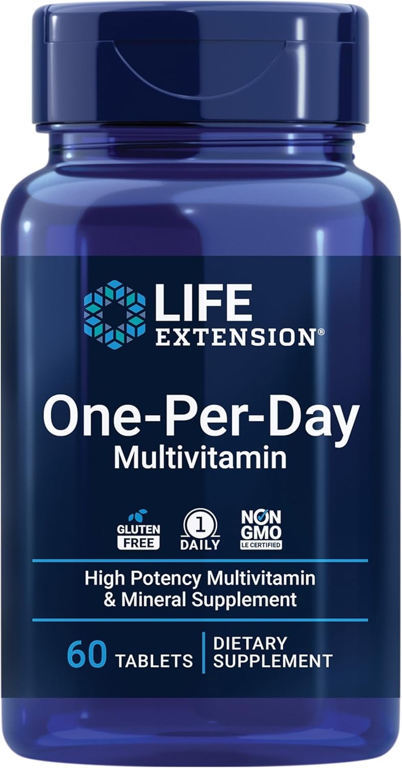 Life Extension One-Per-Day Multivitamin – Packed with Over 25 Vitamins,…
