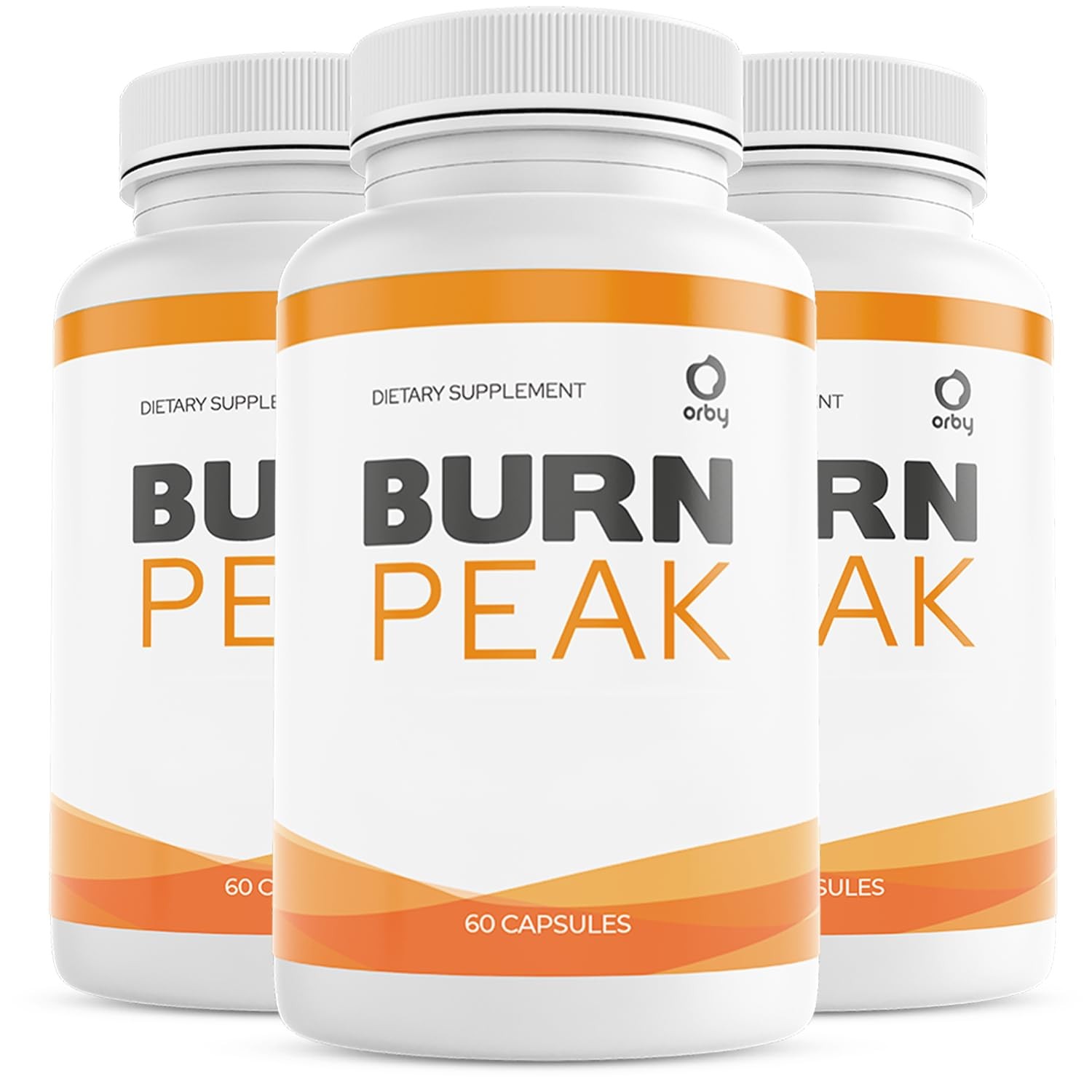 Orby Burnpeak 100 Natural Formula Apple Cider Vinegar Ginger Green Tea More