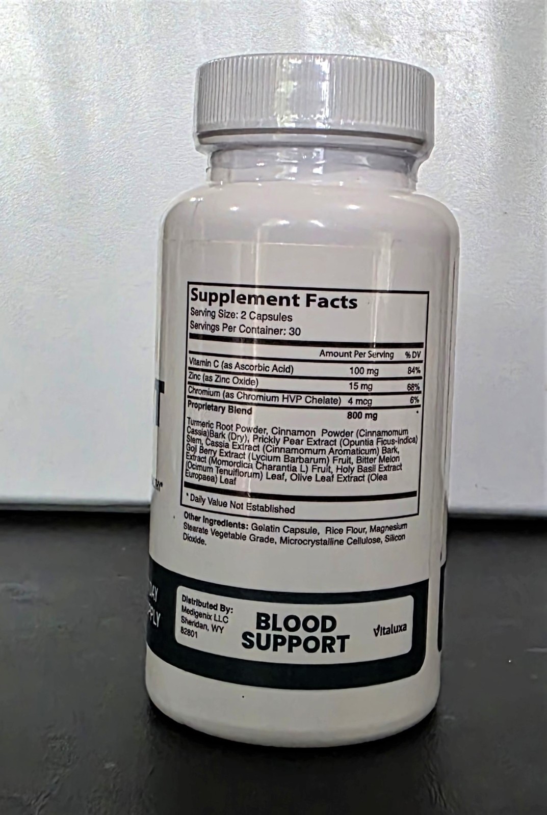Vitaluxa Healthy Flow Blood Support| 60 capsules| Exp: 8/2027
