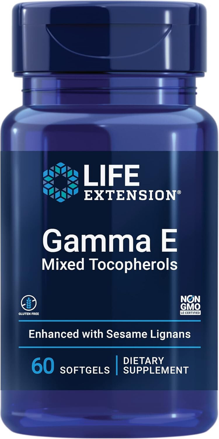 Life Extension Gamma E Mixed Tocopherols 60 sofgels