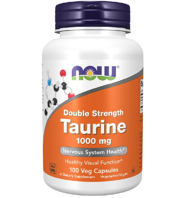 Now Foods Taurine 1000mg 100 VCaps