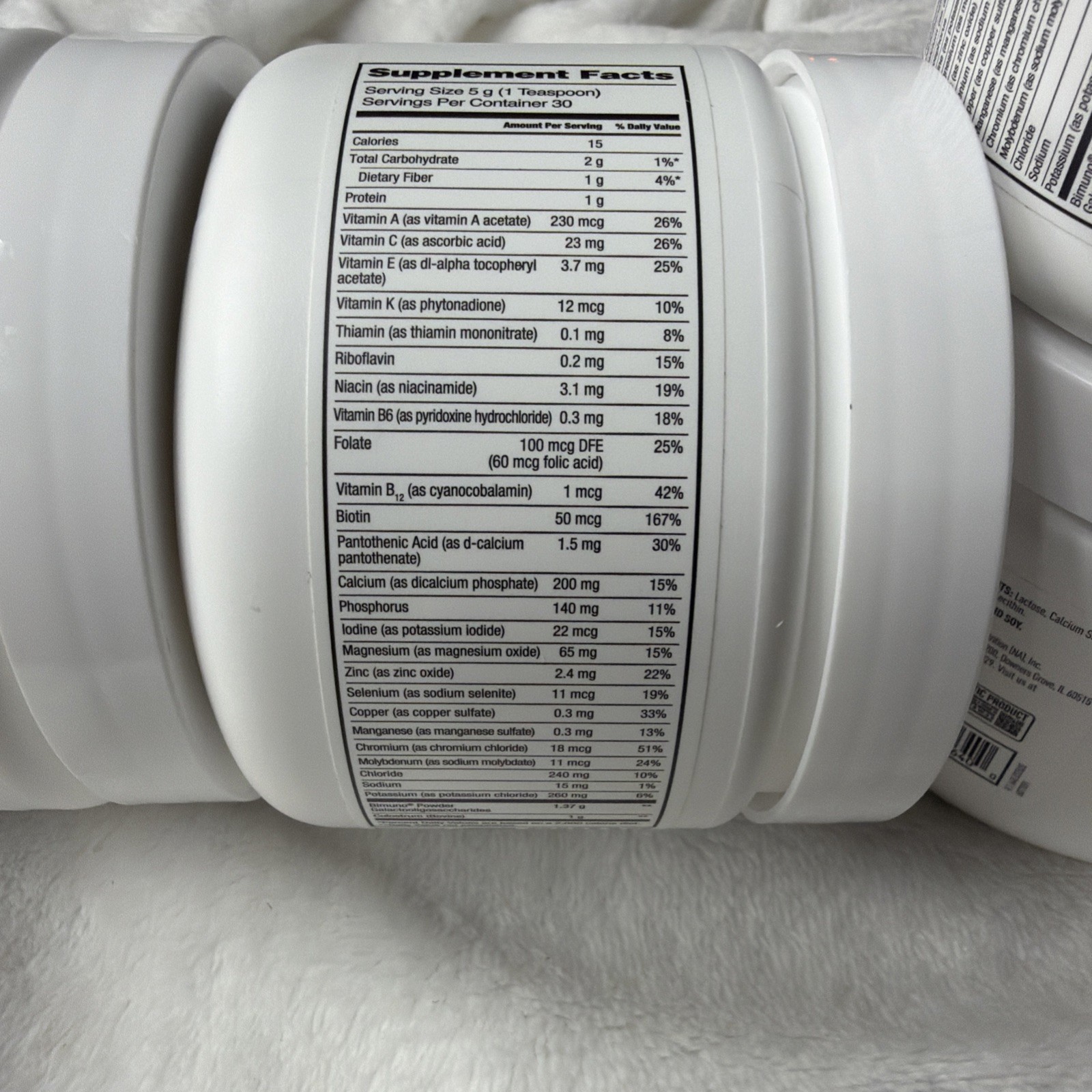 Lot Of 4 Isopure Colostrum+, Unflavored, 5.29 oz (150 g) Healthy Living