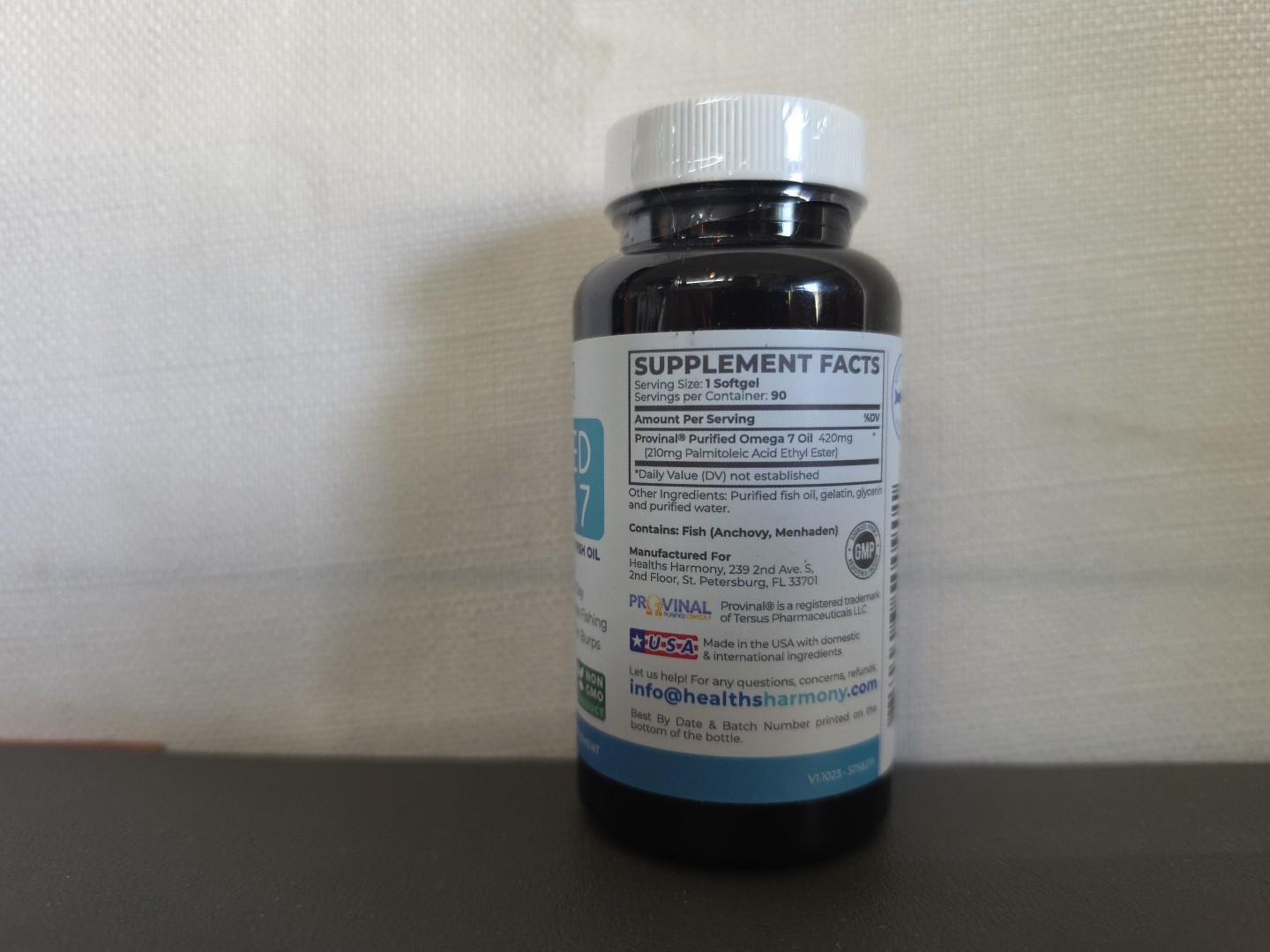 Healths Harmony Omega 7 Softgels, 90 ct