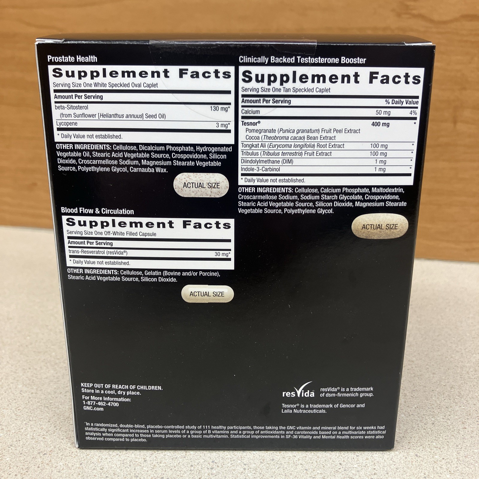 BRAND NEW GNC Mega Men Healthy Test Vitapak 30 Pack