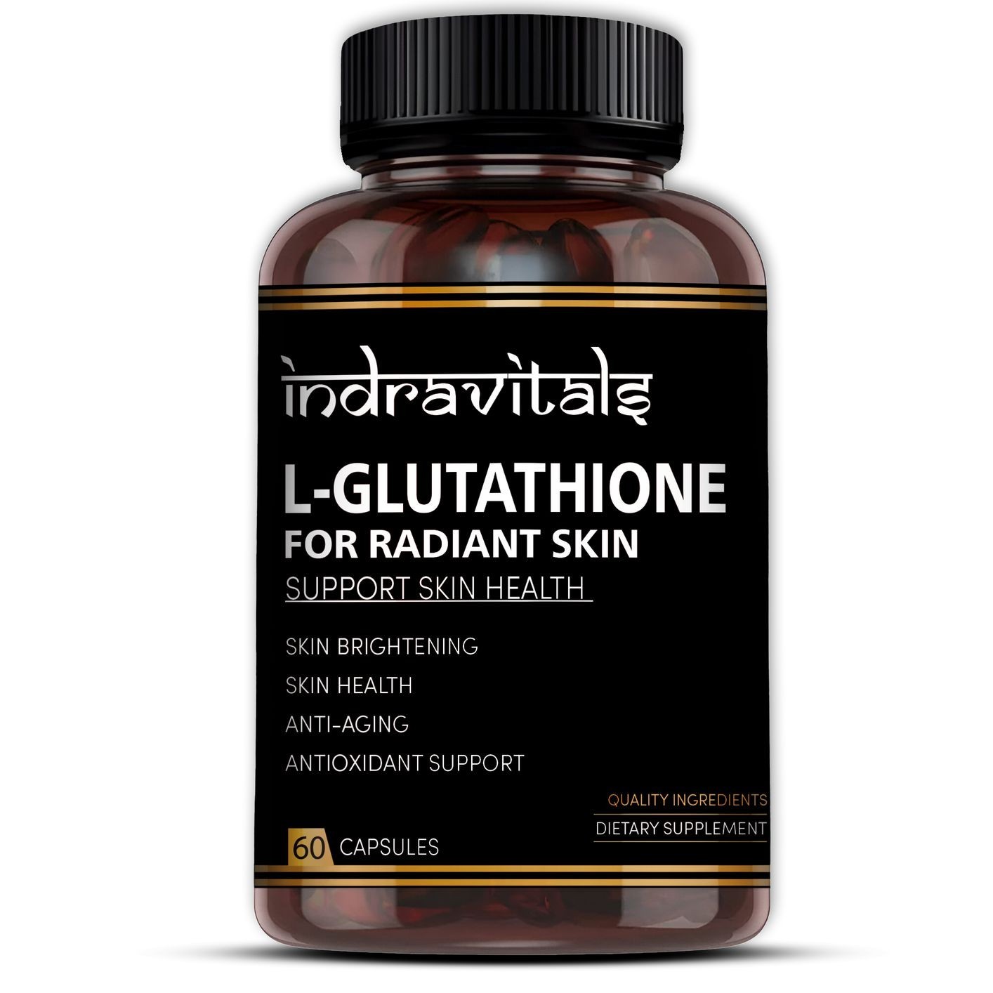 L Glutathione Capsules 60 Skin Brightening Antioxidant Supplement