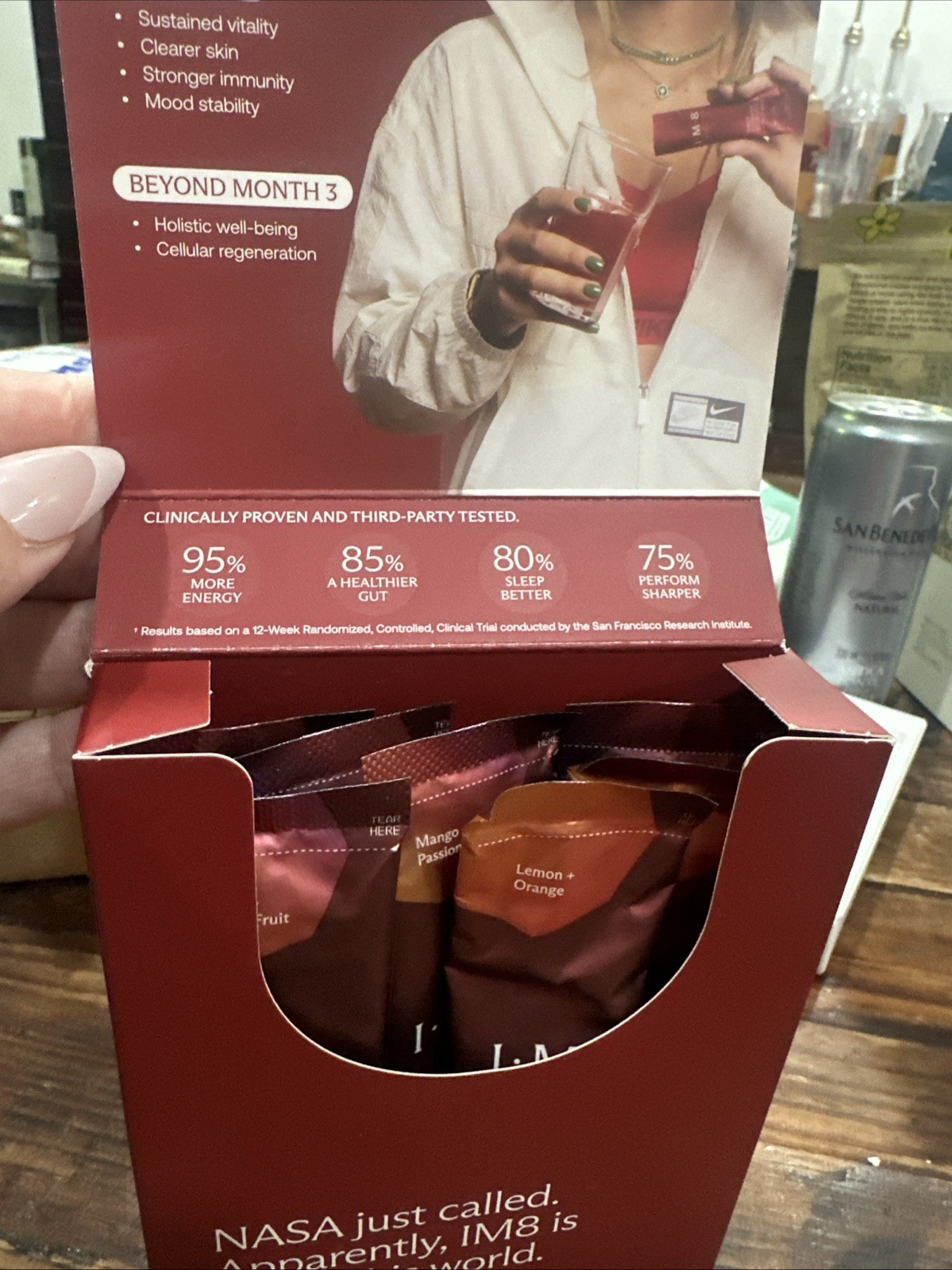 IM8 daily Ultimate Essentials Supplement Variety Pack 7 Sachets NEW