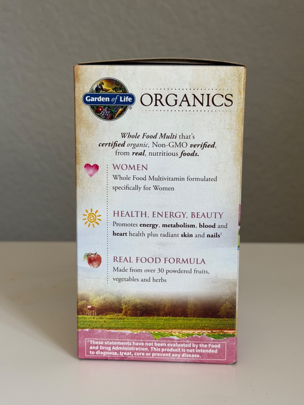 Garden of Life Mykind Organics Women’s Multivitamin (Pack of 120 Tablets)