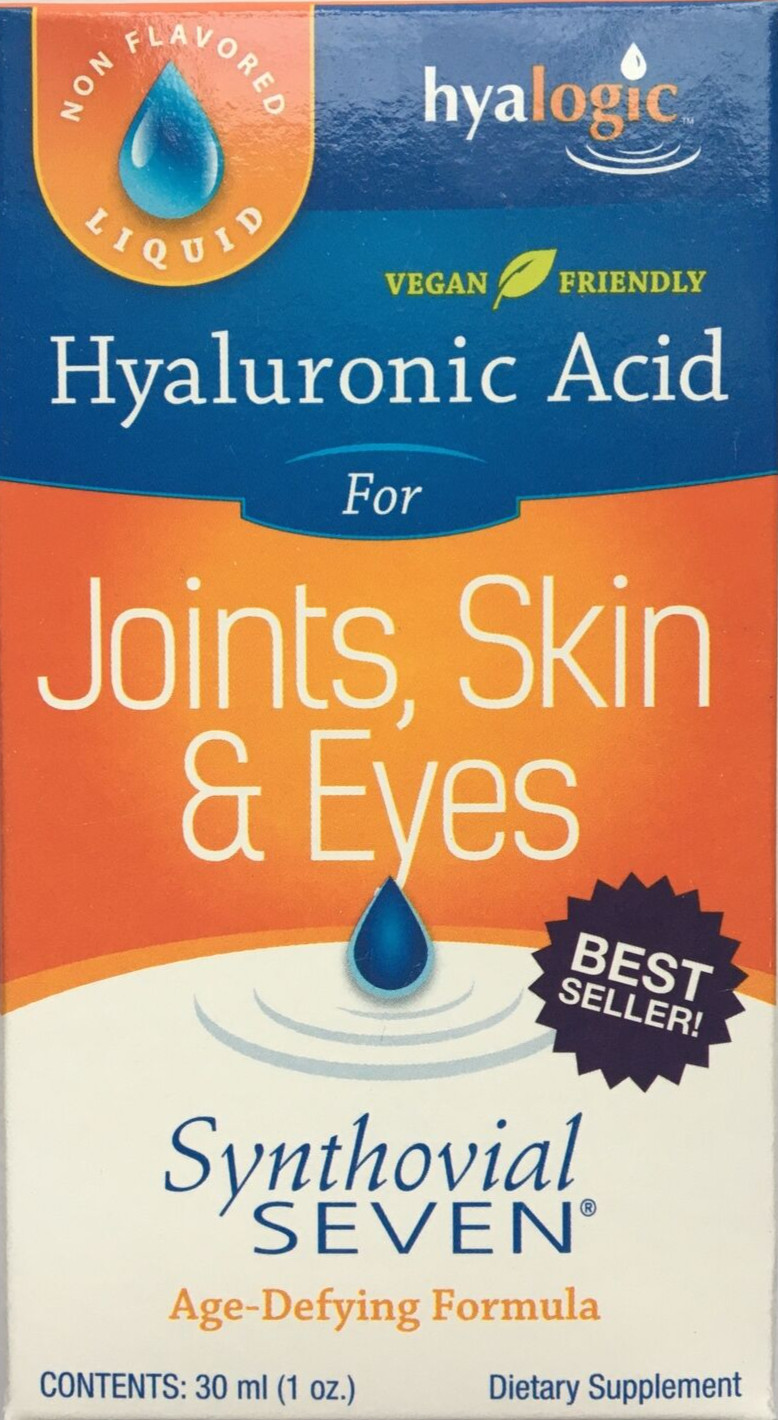 Hyalogic Synthovial Seven Hyaluronic Acid By Hyalogic – 1 Ounce (30 ml) 10/2025+