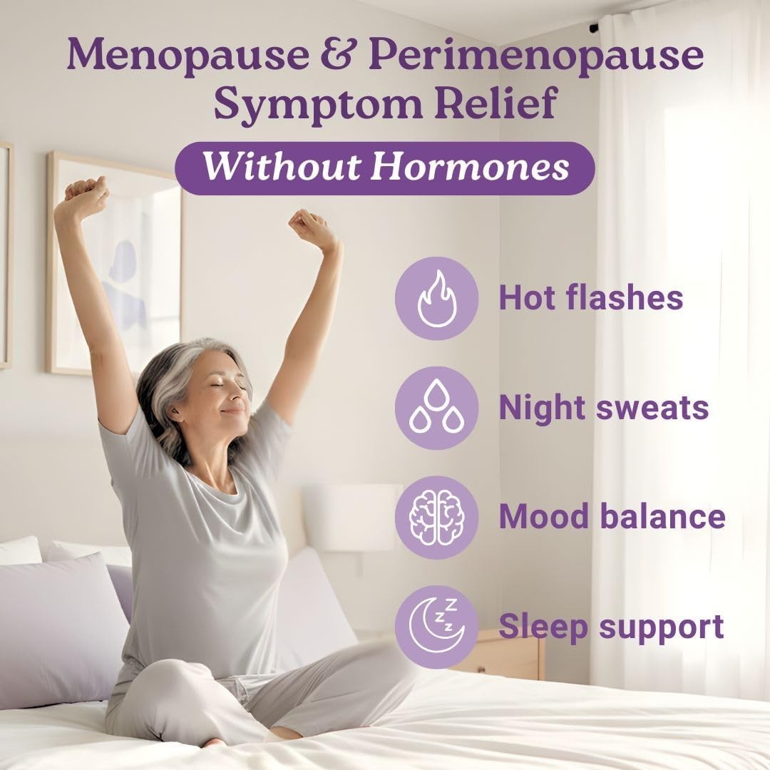 Menopause Support Estrogen-Free w/ prebiotics & probiotics 90 ct Activa Labs