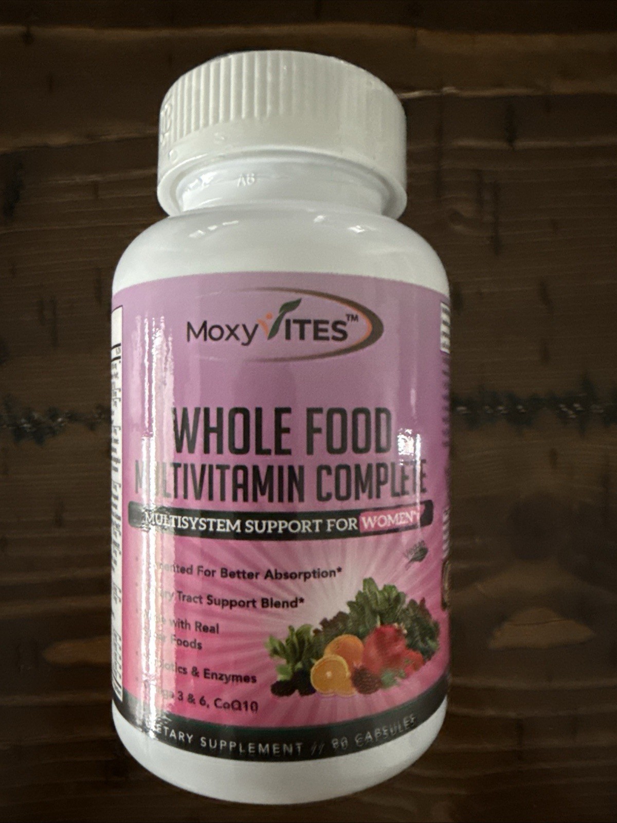 MoxyVites Methylated Multivitamin for Women with 44 Whole Foods
