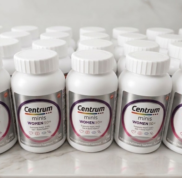 20 Centrum Silver Women 50+ Minis 280 Tab Multivitamin Minerals BIG BOTTLE 03/26