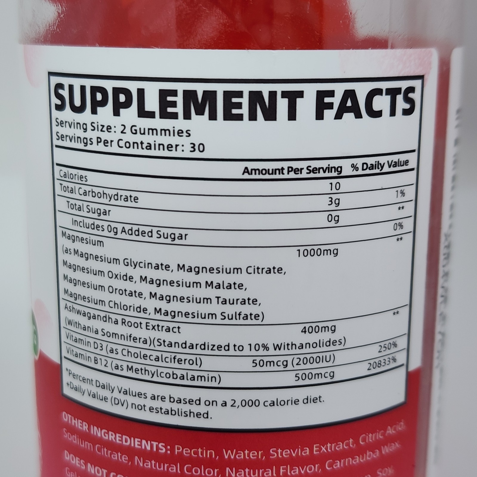 Magnesium Complex 1000 mg for Kids & Adults 60 Gummies Each (2 Pack) Exp 11/27