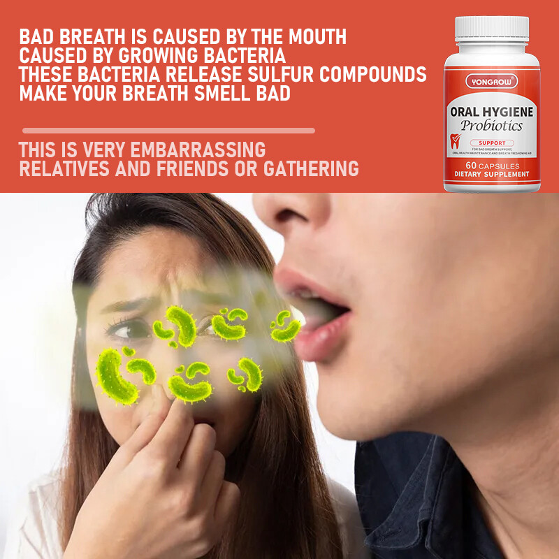 Oral Hygiene Probiotics, Dental Probiotics for Gums and Teeth Bad Breath
