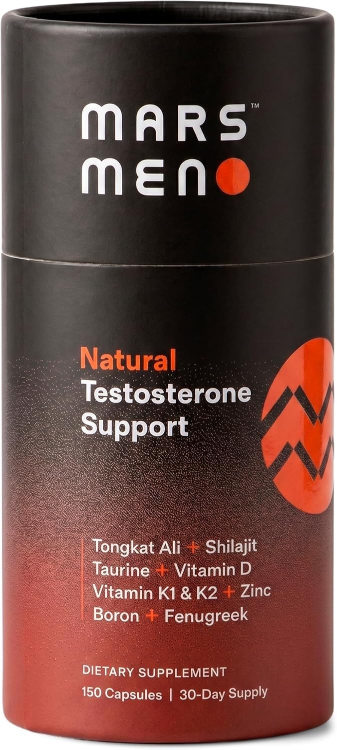 MARS MEN Testosterone Booster Men Natural Supplement Premium BB 12/28 NEW