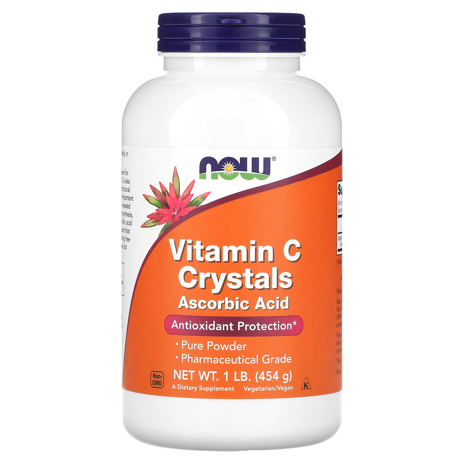 Vitamin C Crystals, 1 lb (454 g)
