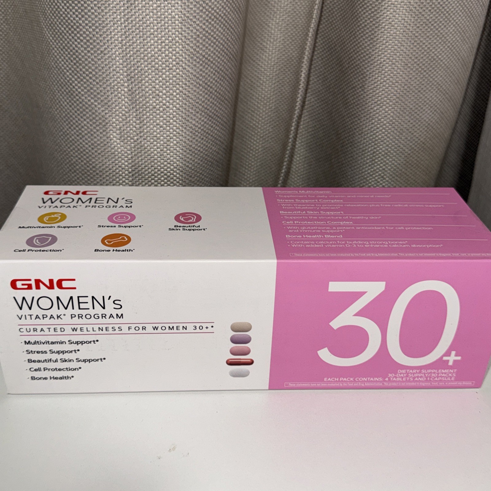 GNC WOMEN’S VITAPAK PROGRAM (30-Day Supply) Exp: 06/27