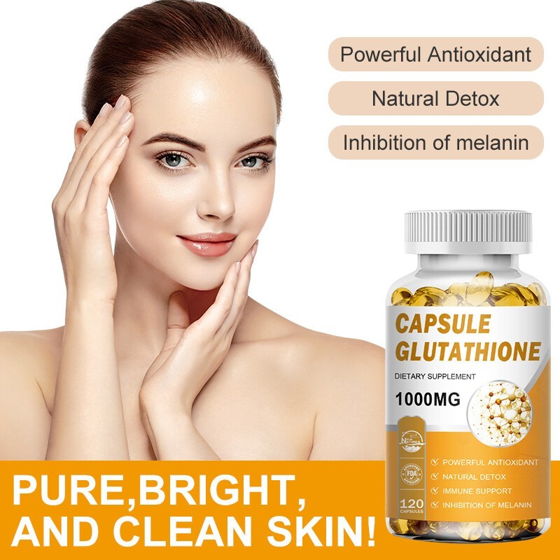Best Glutathione Skin Whitening Pills Natural Anti Aging Supplement for Beauty