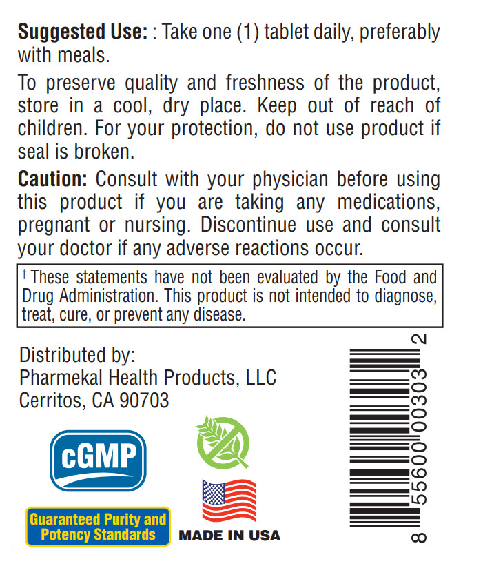 Pharmekal® Zinc (as Zinc Gluconate) 25 mg, 100 Mini EASY to Swallow Tablets