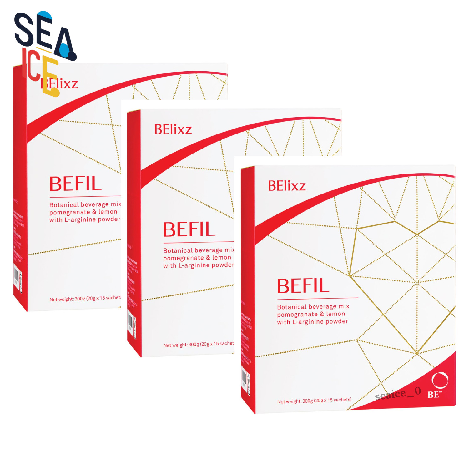 Belixz BEFIL Health Support 15 Sachets Health Support Well-Being Halal