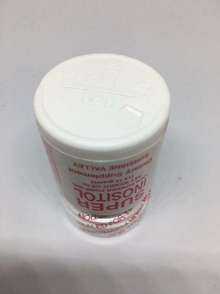 Vitamin B8 Super Inositol 💯% Powder Form (1/2) 0.5 OZ 14.15g 🌞 Sunshine Valley