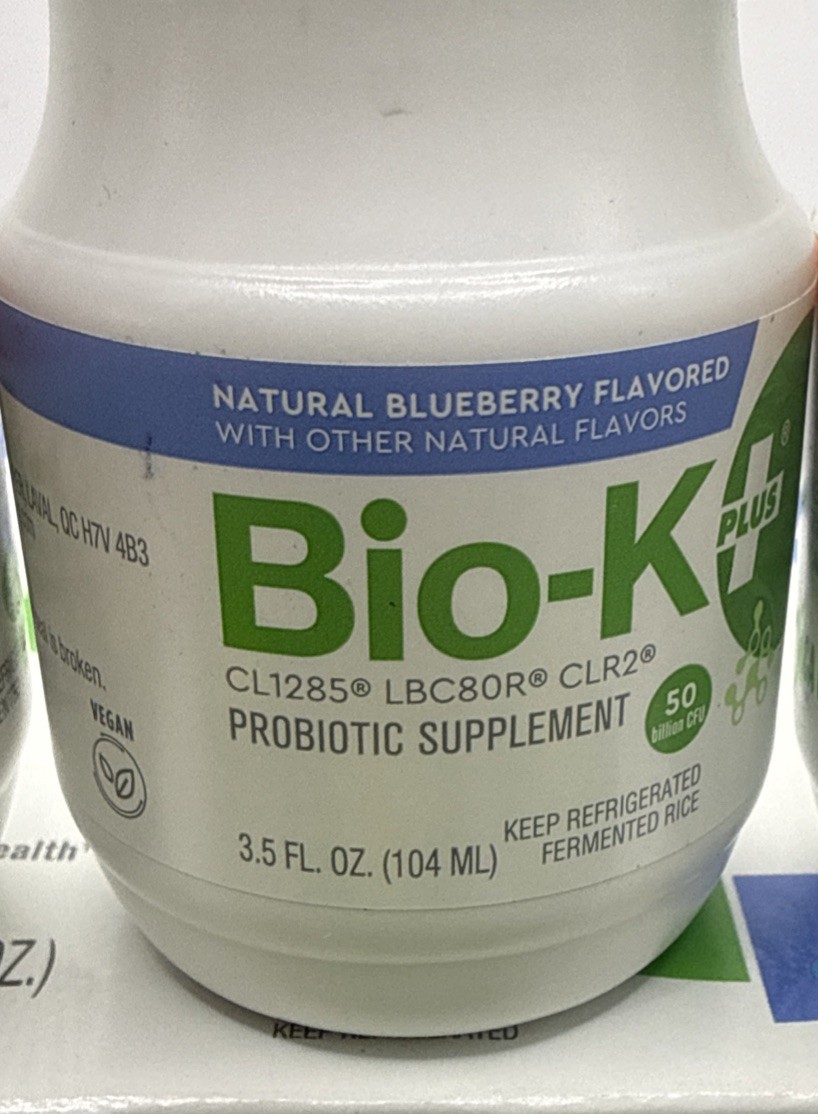 Bio-K PLUS Probiotic Vegan Supplement 15 x 3.5oz Bottles BB-7/25 SEALED Flavors
