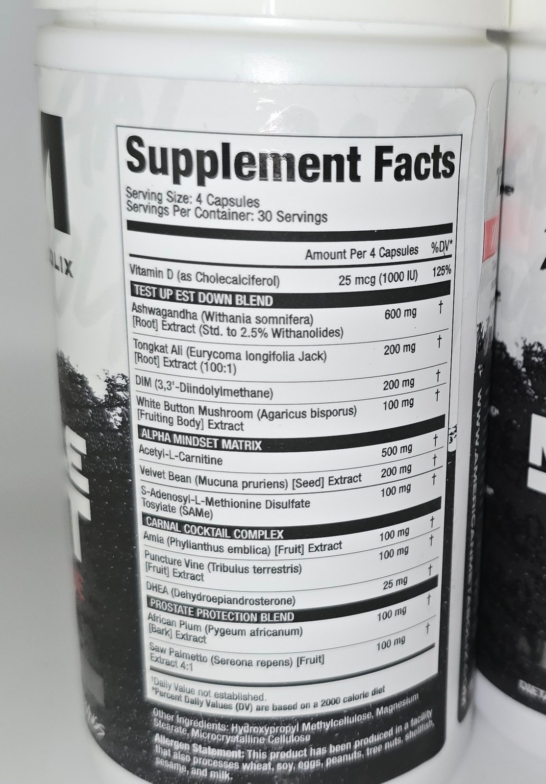 2 Pk American Metabolix Muscle Test Optimization 120ct Ea Exp 04/27