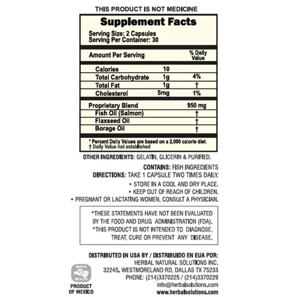 Super Omega 3-6-9 Fish Oil 90 Softgels Heart Brain Joint Health Supplement