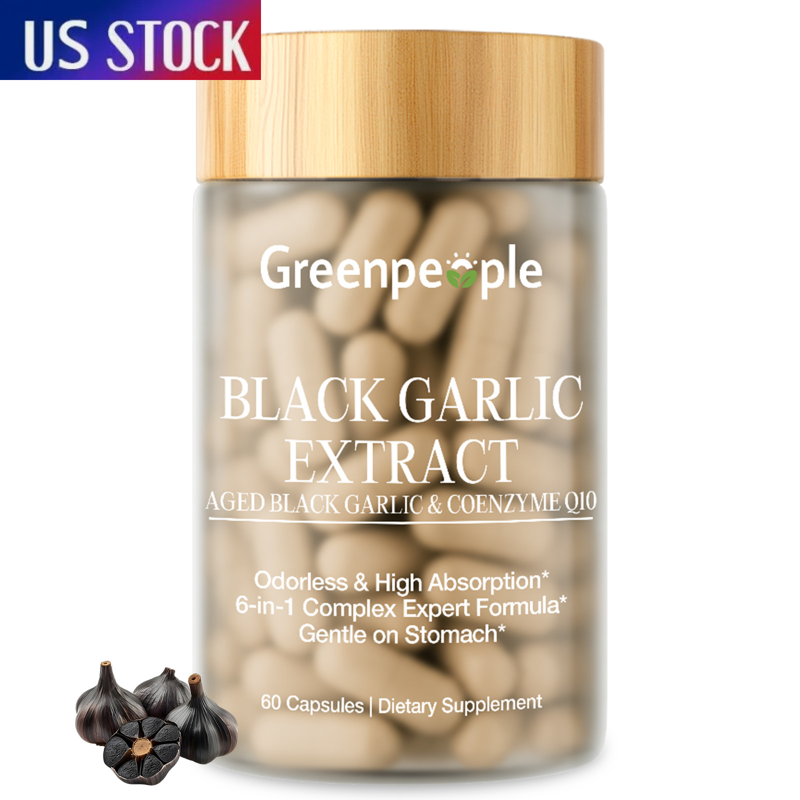 Aged Garlic Extract 60 Capsules Cardiovascular Health – Immune Support