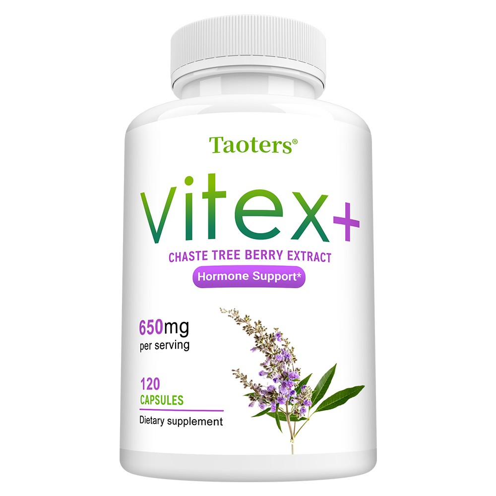 Vitex Fruit 650mg 30/60/120 Caps Traditional Support of Female Cycle