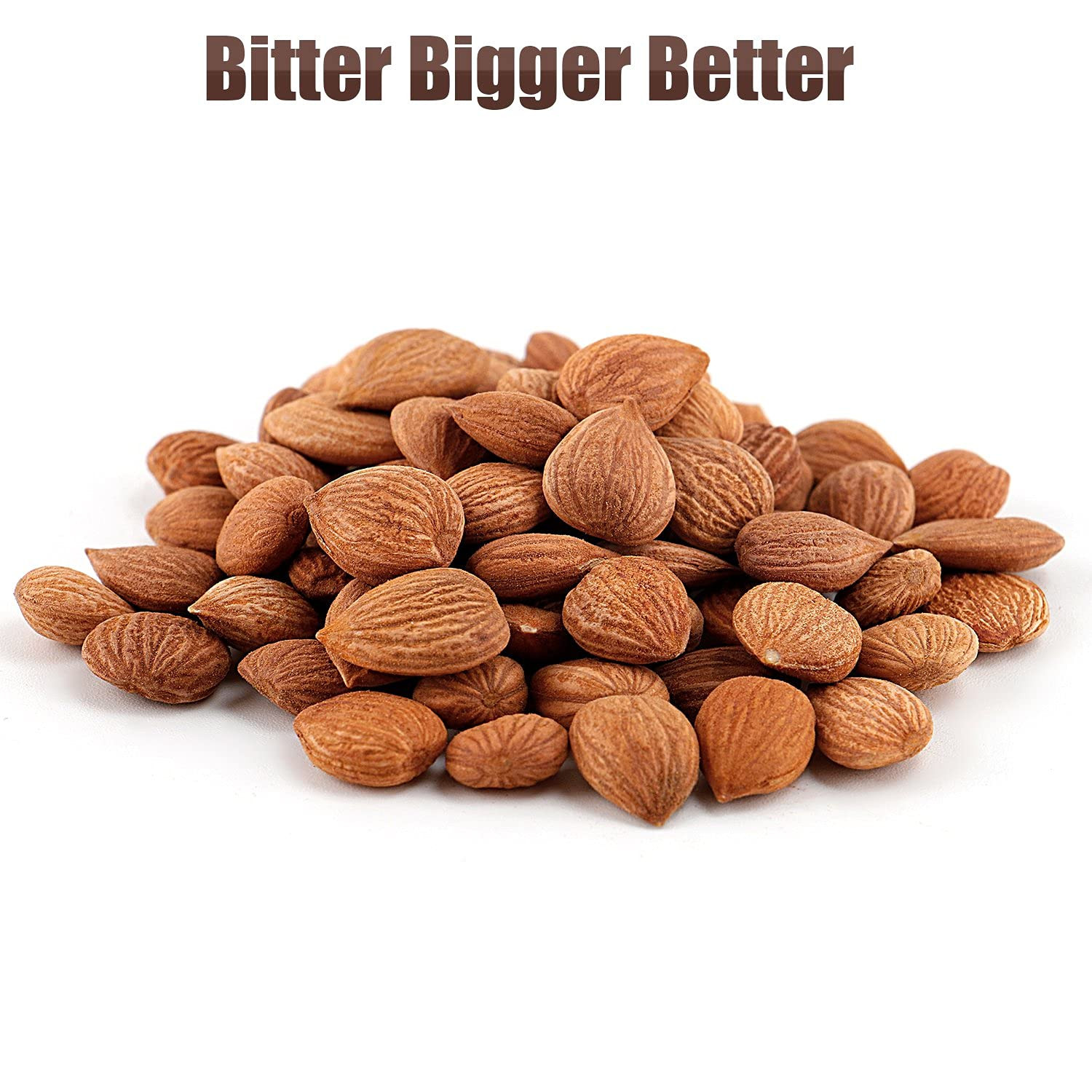 USDA Organic Bitter Apricot Kernels(1Lb) 16Oz, Natural Raw Bitter Apricot See…