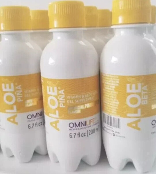 Omnilife Aloe Beta Piña 24 pack 6.7oz (200ml)