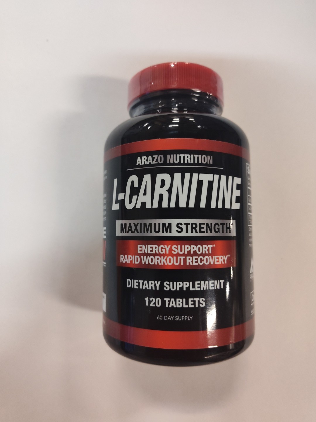 ARAZO NUTRITION L-Carnitine 1000mg Servings Maximum strength ex: 7/26